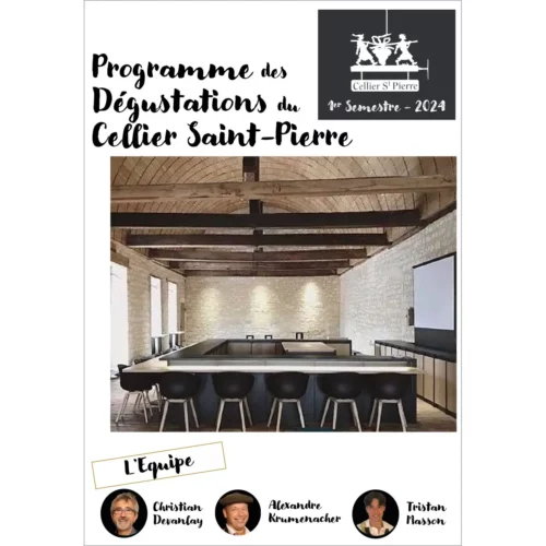 Programme des dégustations 2024/2025